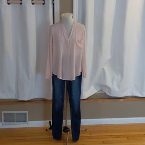 Long sleeve pink blouse by Lush